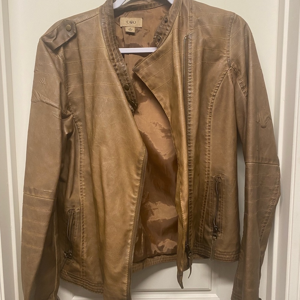 Brown Leather Jacket*** SEE ALL PHOTOS
